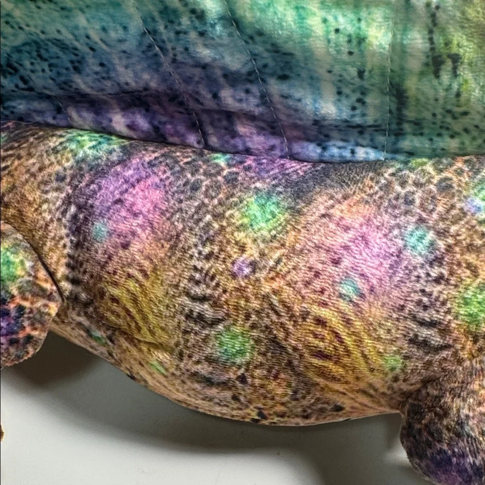 22 inch Texas Toys colorful Dimetrodan dinosaur plush stuffed animal
